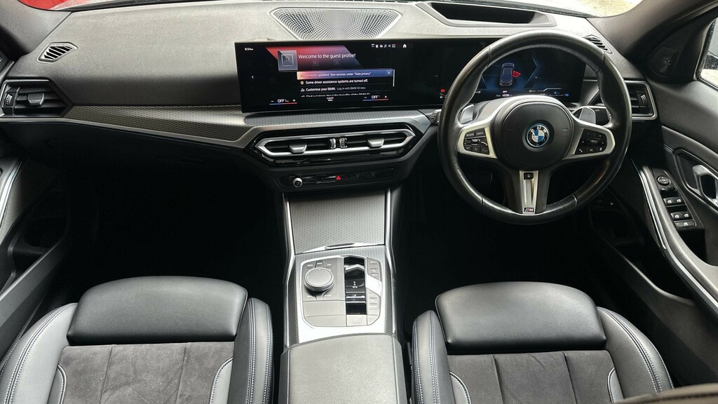 BMW 3 Series 330E Xdrive M Sport Saloon PF72HPE Grey #4