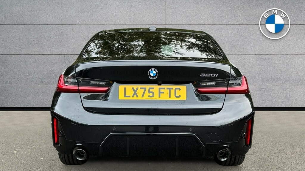 BMW 3 Series 320I M Sport Saloon LX75FTC Black #5