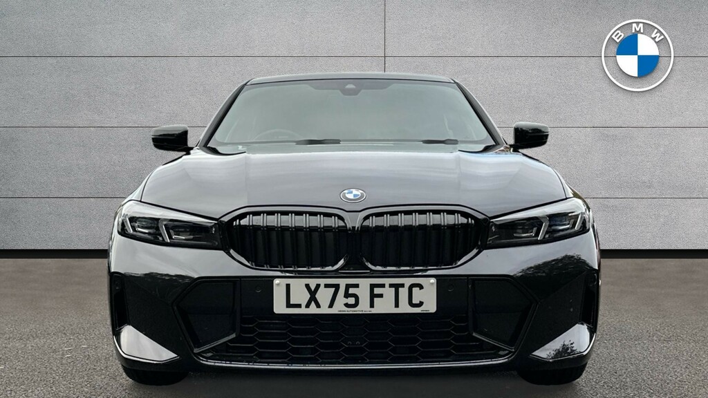 BMW 3 Series 320I M Sport Saloon LX75FTC Black #2