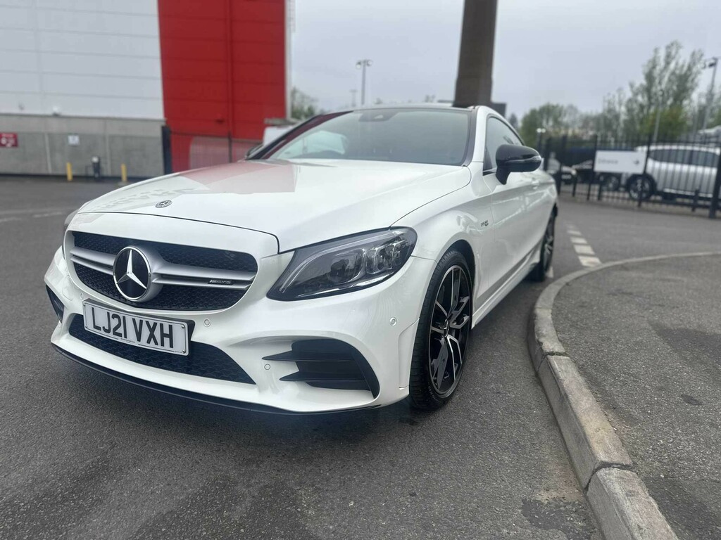 Mercedes-Benz C Class 3.0 C43 V6 Amg Night Edition Premium Plus Coupe LJ21VXH White #6