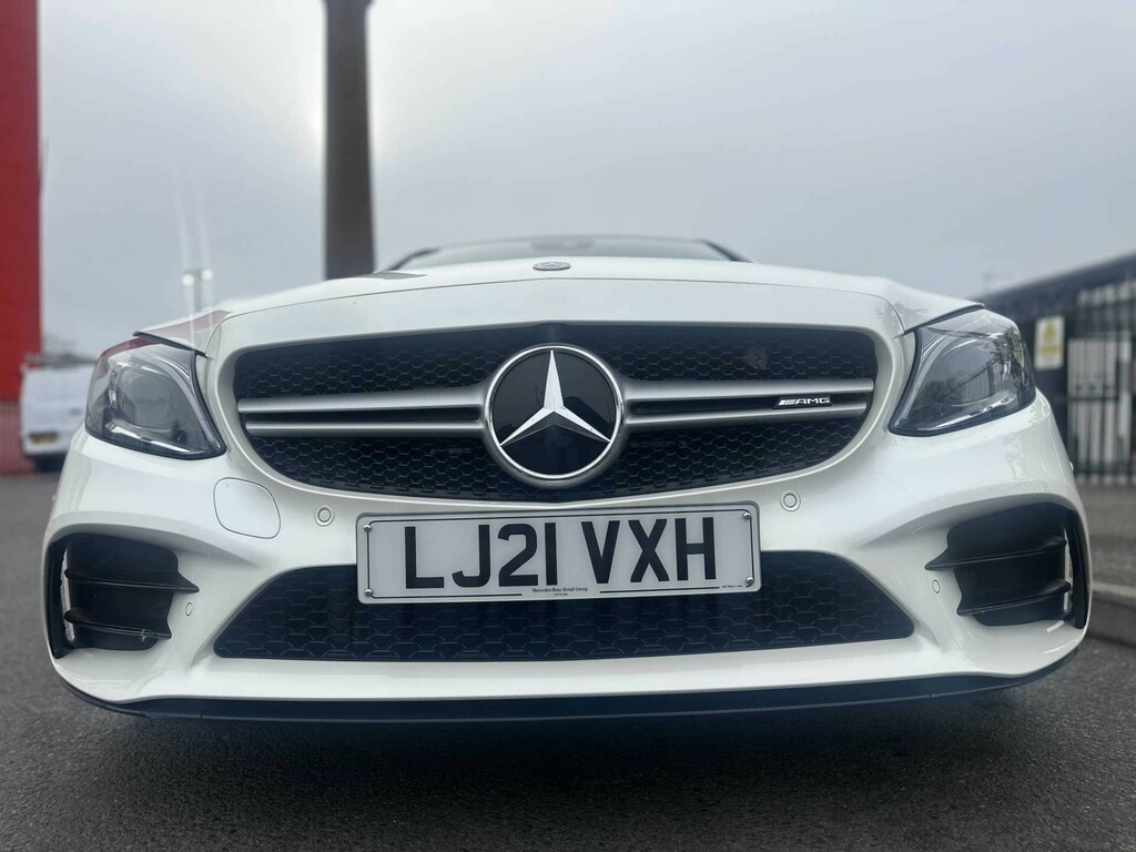 Mercedes-Benz C Class 3.0 C43 V6 Amg Night Edition Premium Plus Coupe LJ21VXH White #3