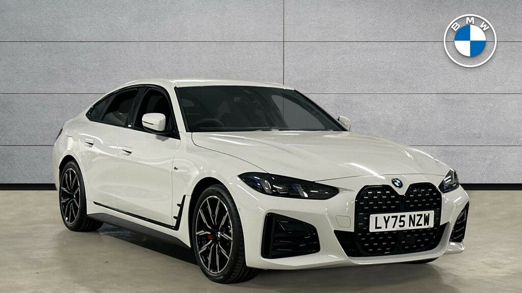 BMW 4 Series Gran Coupe 420I M Sport Gran Coupe White