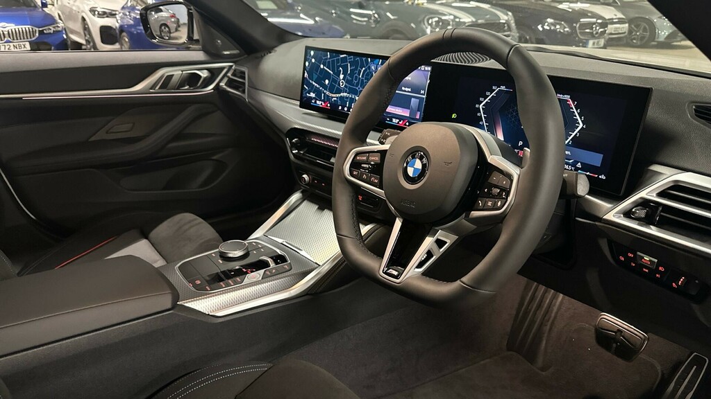 BMW 4 Series Gran Coupe 420I M Sport Gran Coupe LY75NZW White #6