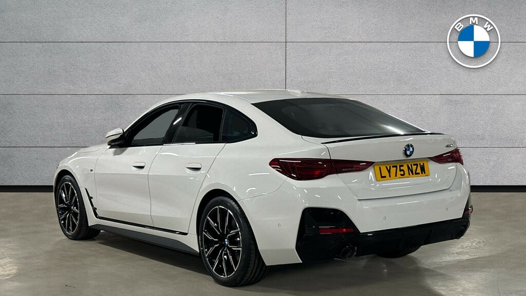 BMW 4 Series Gran Coupe 420I M Sport Gran Coupe LY75NZW White #2