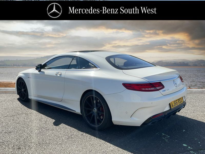 Mercedes-Benz S Class S 63 Coupe White #2