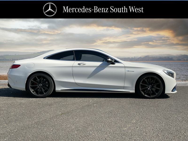 Mercedes-Benz S Class S 63 Coupe White #3