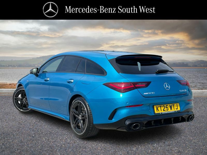 Mercedes-Benz CLA Class Cla 35 4Matic Premium Plus Shooting Brake Blue #2
