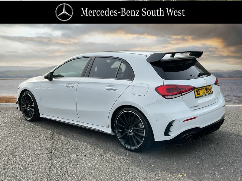 Mercedes-Benz A Class A 35 4Matic Premi WF72MUU White #2