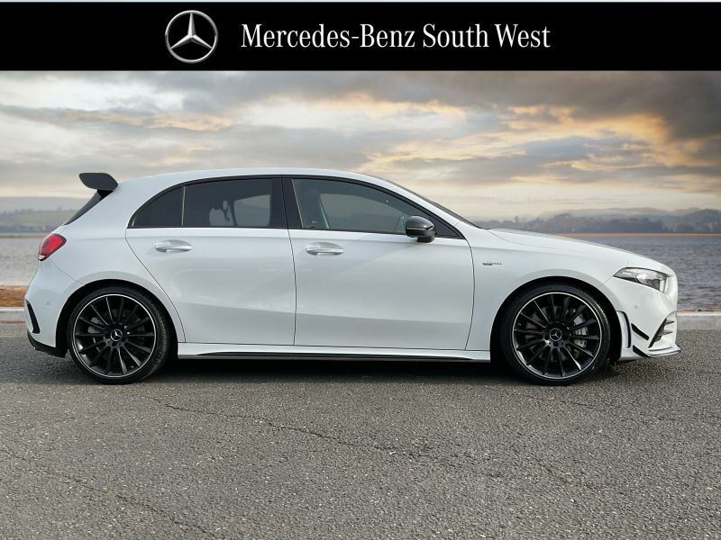 Mercedes-Benz A Class A 35 4Matic Premi WF72MUU White #3