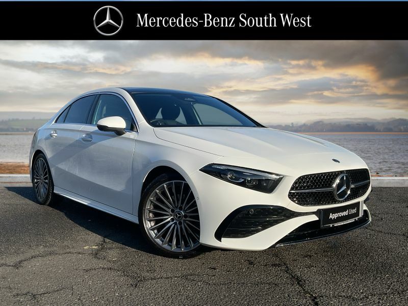 Mercedes-Benz A Class Saloon White