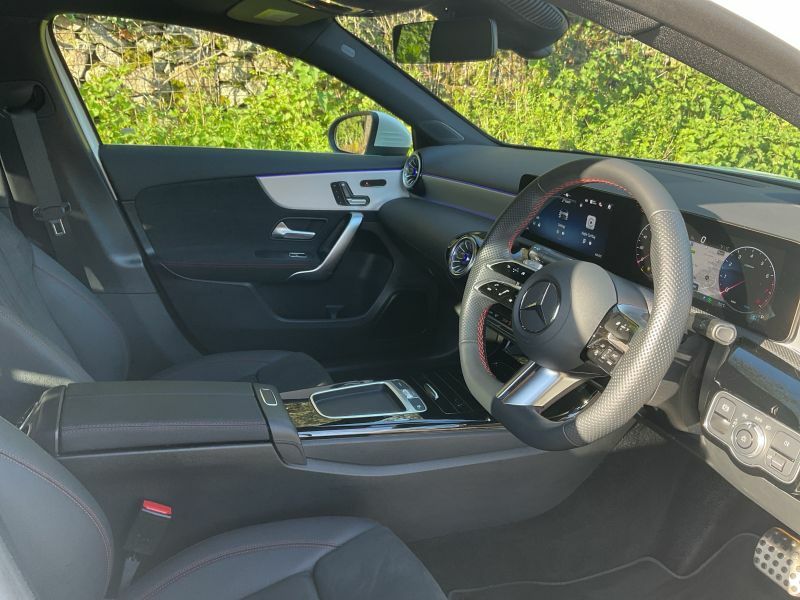 Mercedes-Benz A Class Saloon WF74KFE White #5