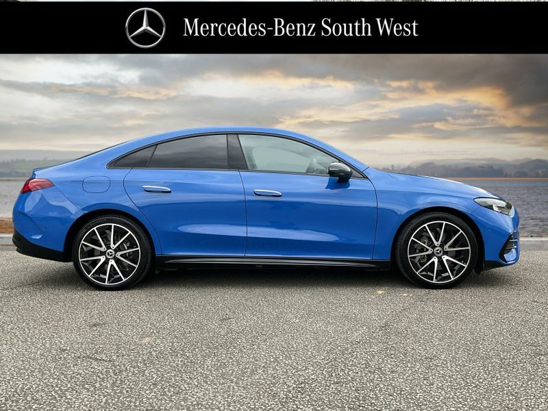 Mercedes-Benz CLA Class Saloon KM75FKV Blue #3