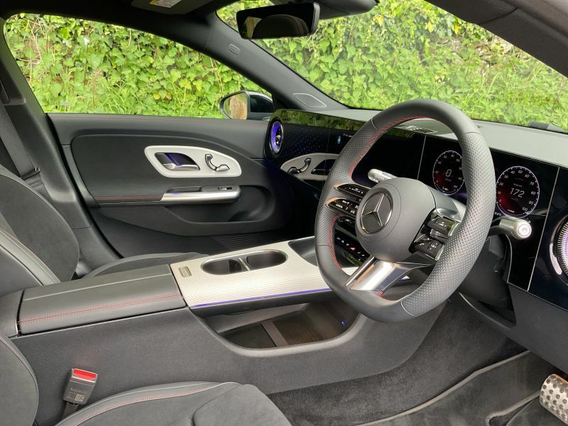 Mercedes-Benz CLA Class Saloon KM75FKV Blue #5