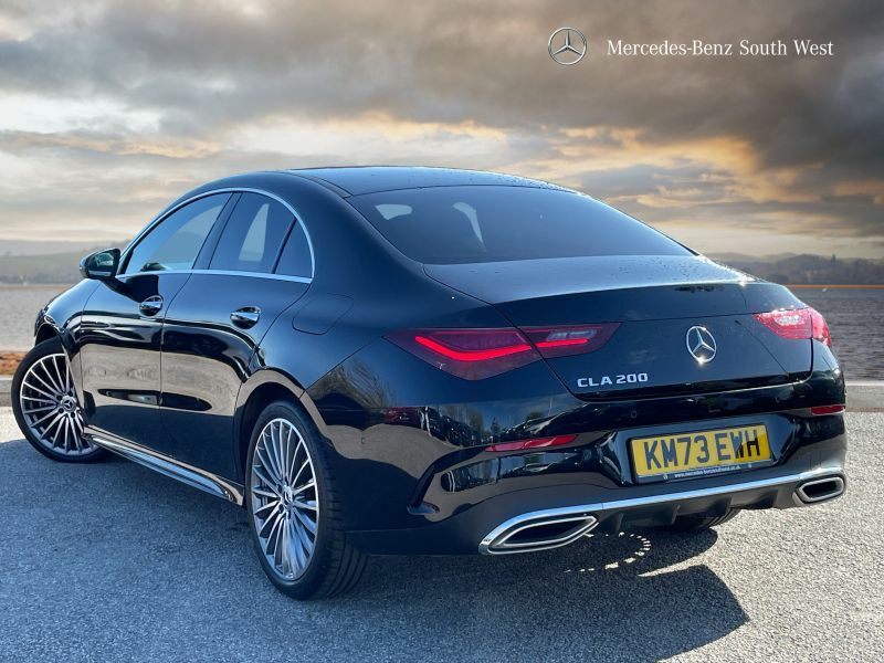 Mercedes-Benz CLA Class Saloon KM73EWH Black #2
