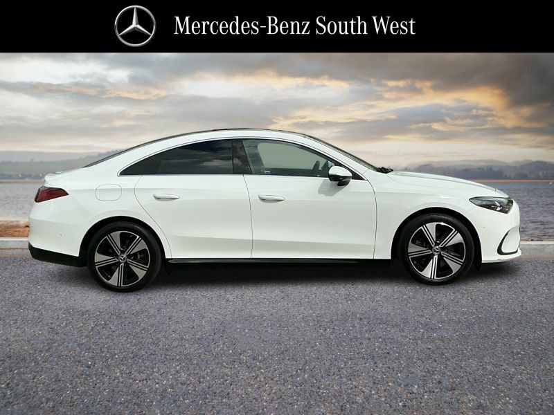 Mercedes-Benz CLA Class Saloon KN75LXG White #3
