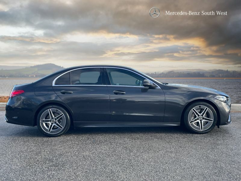 Mercedes-Benz C Class Saloon KW24LXB Grey #3