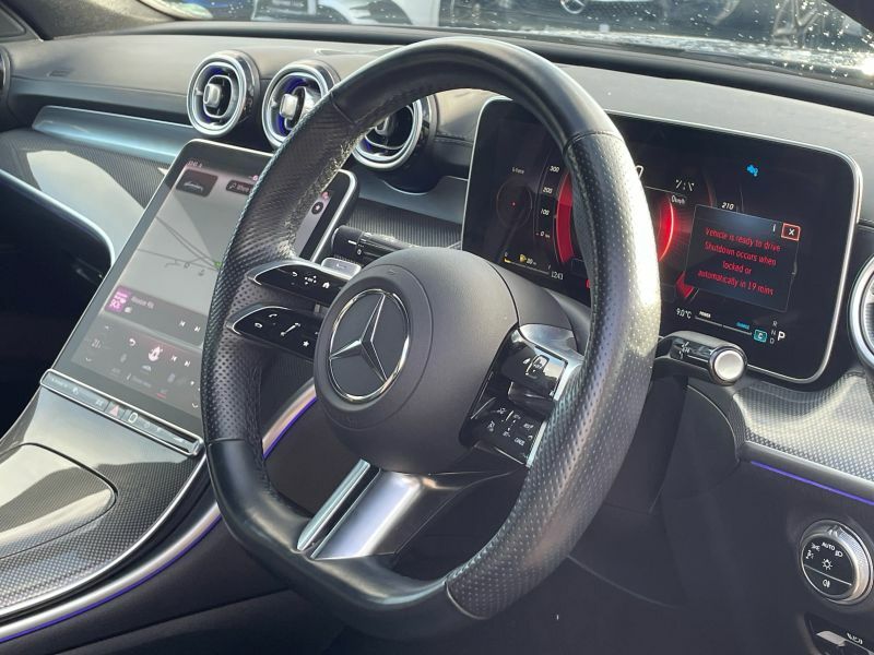 Mercedes-Benz C Class Saloon KW24LXB Grey #5