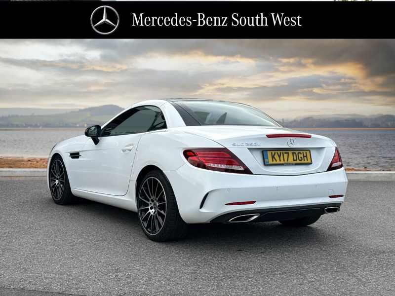 Mercedes-Benz SLC Convertible KY17DGH White #2