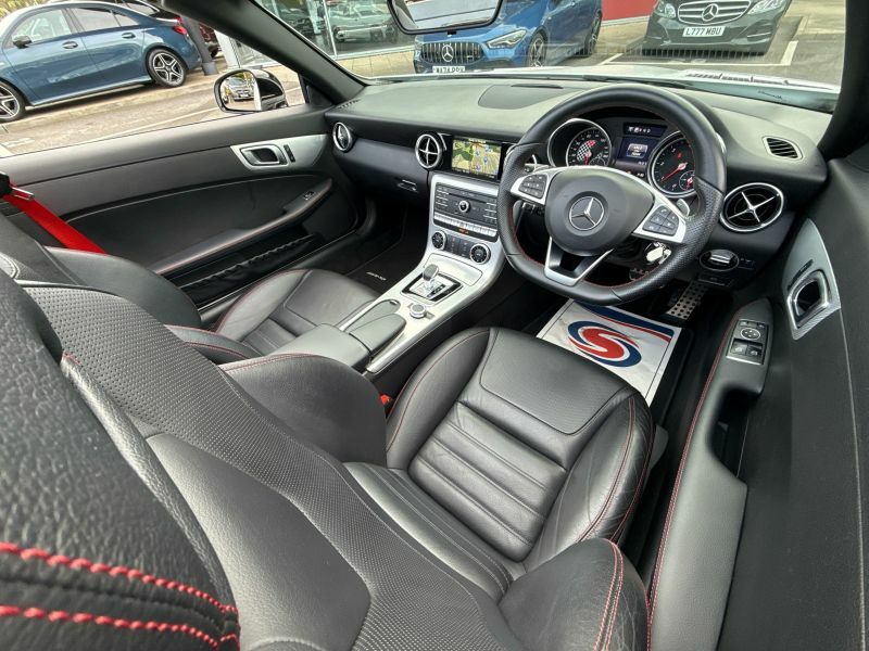 Mercedes-Benz SLC Convertible KY17DGH White #5