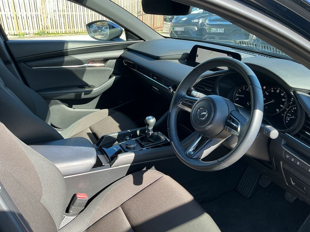 Mazda 3 2.0 E-skyactiv-g Mhev Sport Lux Euro 6 S S WG23CJX Blue #5