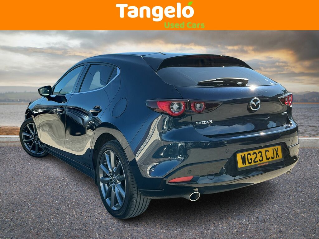 Mazda 3 2.0 E-skyactiv-g Mhev Sport Lux Euro 6 S S WG23CJX Blue #2