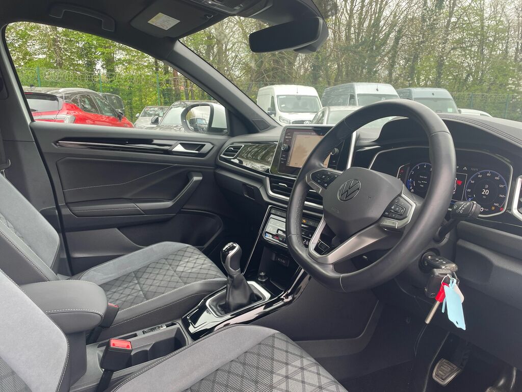 Volkswagen T-Roc 1.5 Tsi R-line Euro 6 S S WL73DLU White #5