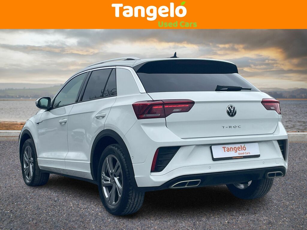Volkswagen T-Roc 1.5 Tsi R-line Euro 6 S S WL73DLU White #2