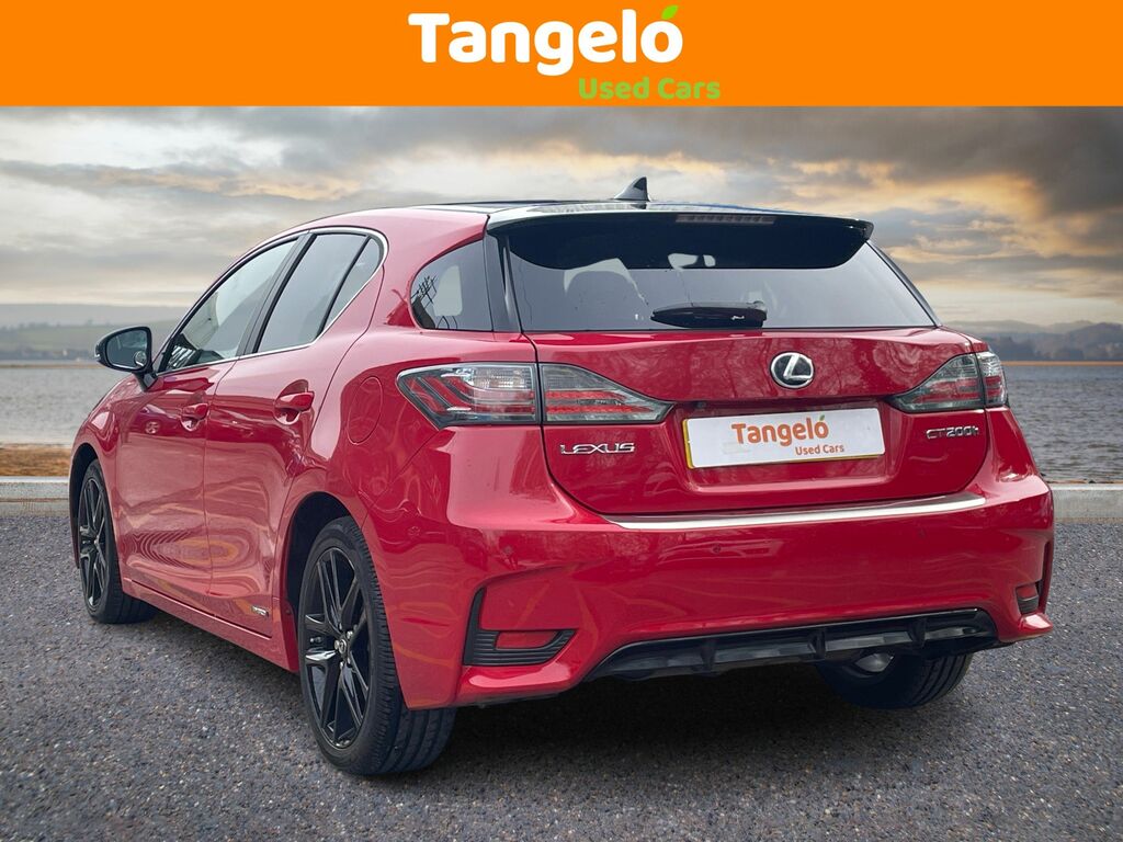 Lexus CT 1.8 200H Sport Cvt Euro 6 S S Red #2