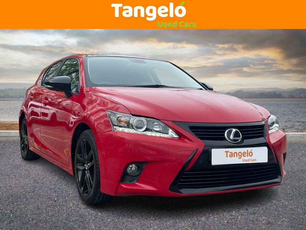 Lexus CT 1.8 200H Sport Cvt Euro 6 S S Red