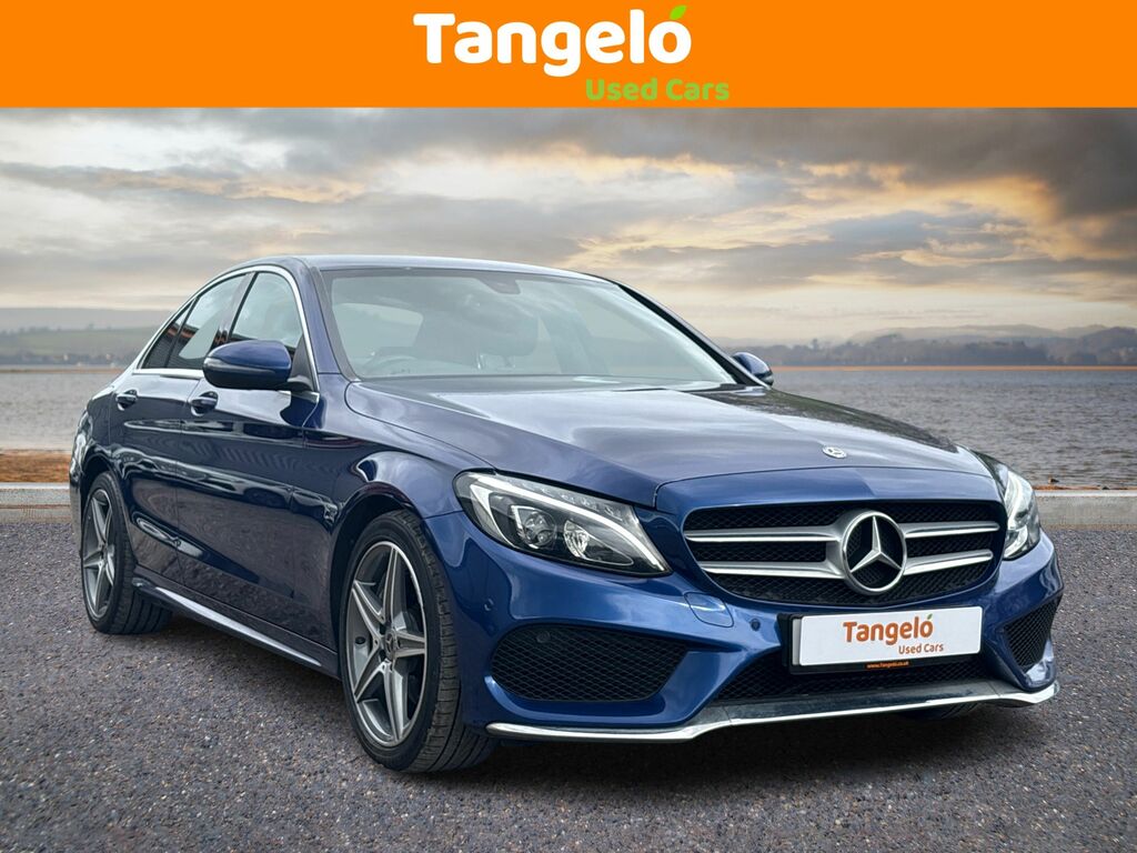Mercedes-Benz C Class 1.6 C200d Amg Line G-tronic Euro 6 S S Blue