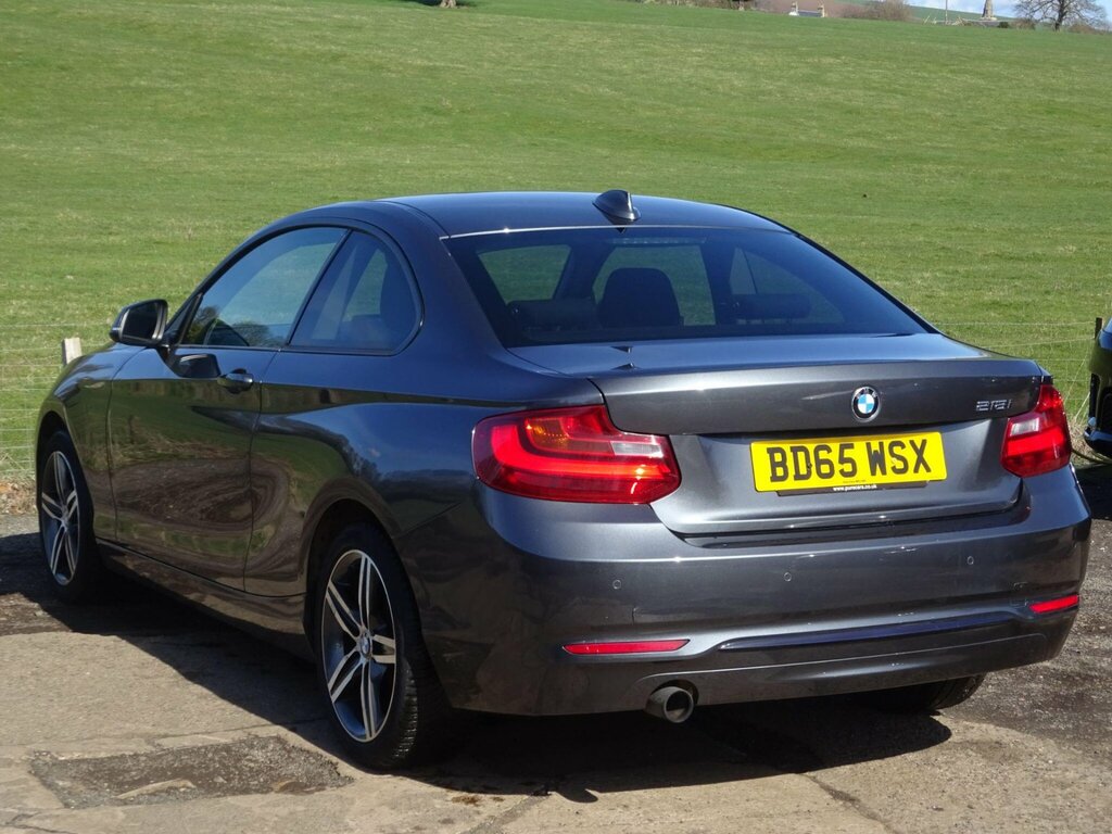 BMW 2 Series 1.5 218I Sport Euro 6 Ss BD65WSX Grey #3