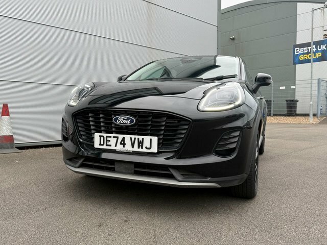 Ford Puma 1.0T Ecoboost Mhev Titanium Suv Hybrid DE74VWJ Black #6