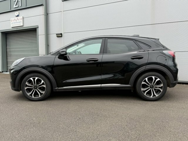 Ford Puma 1.0T Ecoboost Mhev Titanium Suv Hybrid DE74VWJ Black #2