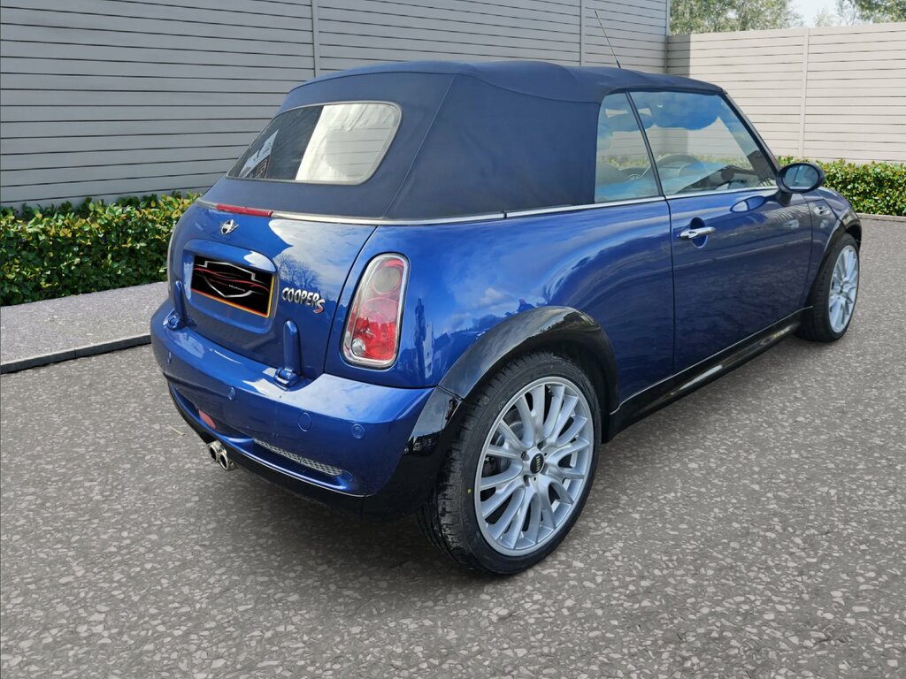 Mini Convertible 1.6 Cooper S Convertible Euro 4 SD07SUO Blue #5