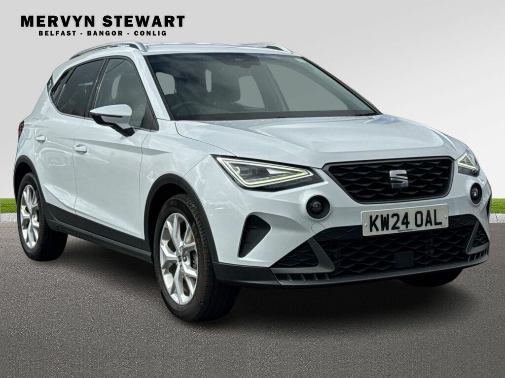 Seat Arona Fr Ecotsi White