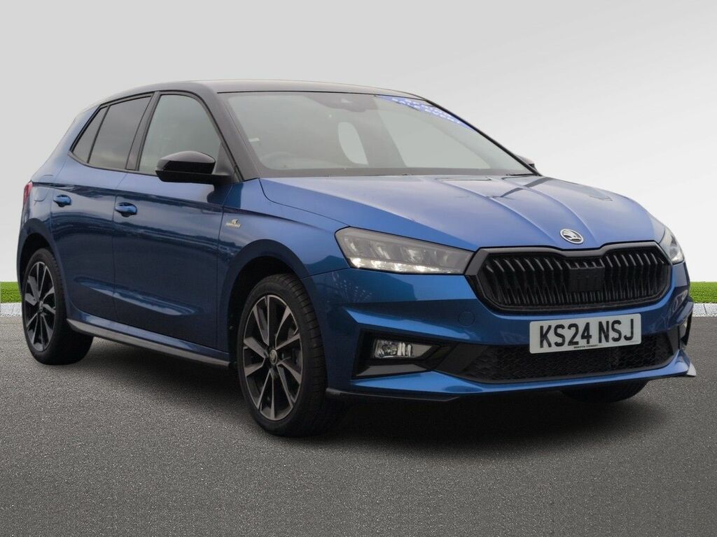 Skoda Fabia Monte Carlo Edition 1.0 Tsi 116 Ps Dsg 2025 Blue