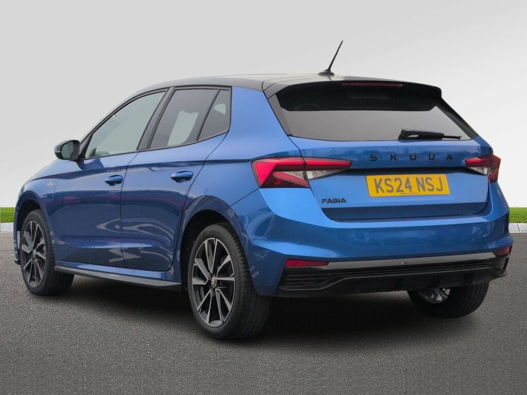 Skoda Fabia Monte Carlo Edition 1.0 Tsi 116 Ps Dsg 2025 KS24NSJ Blue #6