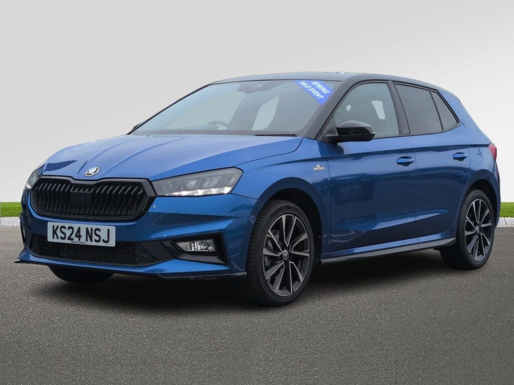 Skoda Fabia Monte Carlo Edition 1.0 Tsi 116 Ps Dsg 2025 KS24NSJ Blue #4