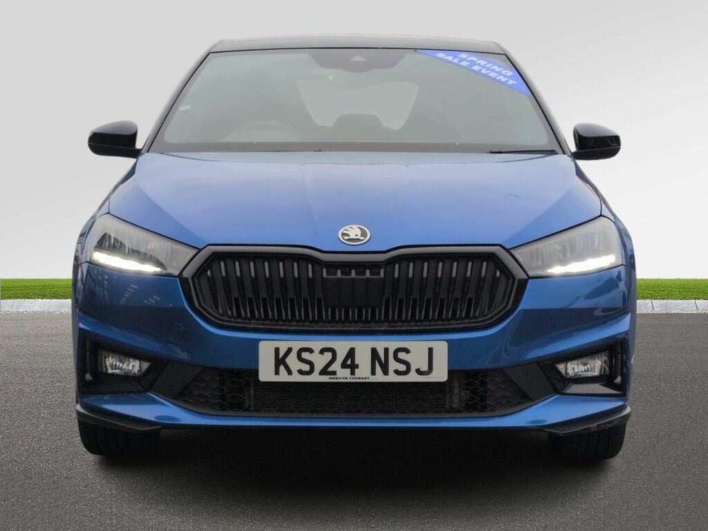 Skoda Fabia Monte Carlo Edition 1.0 Tsi 116 Ps Dsg 2025 KS24NSJ Blue #3