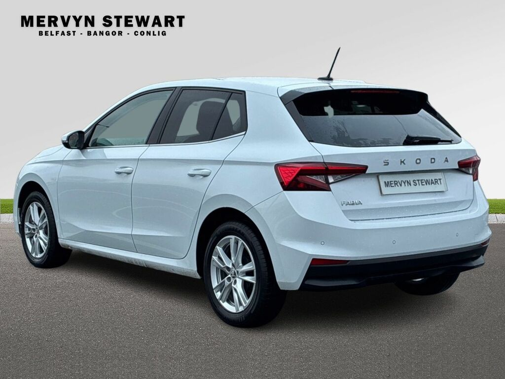 Skoda Fabia Se L 1.0 Tsi 116 Ps Dsg 2024 FMZ1500 White #6