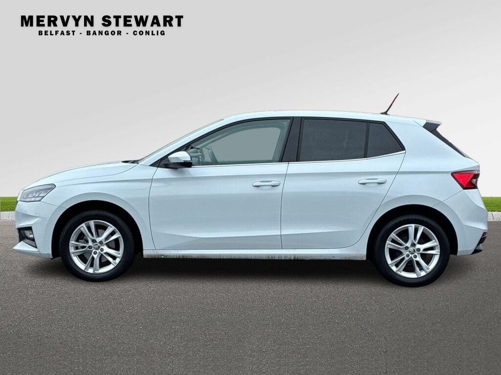 Skoda Fabia Se L 1.0 Tsi 116 Ps Dsg 2024 FMZ1500 White #5