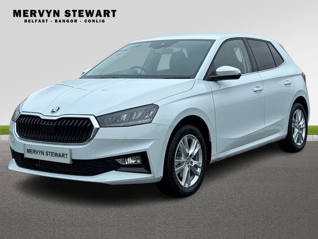 Skoda Fabia Se L 1.0 Tsi 116 Ps Dsg 2024 FMZ1500 White #4