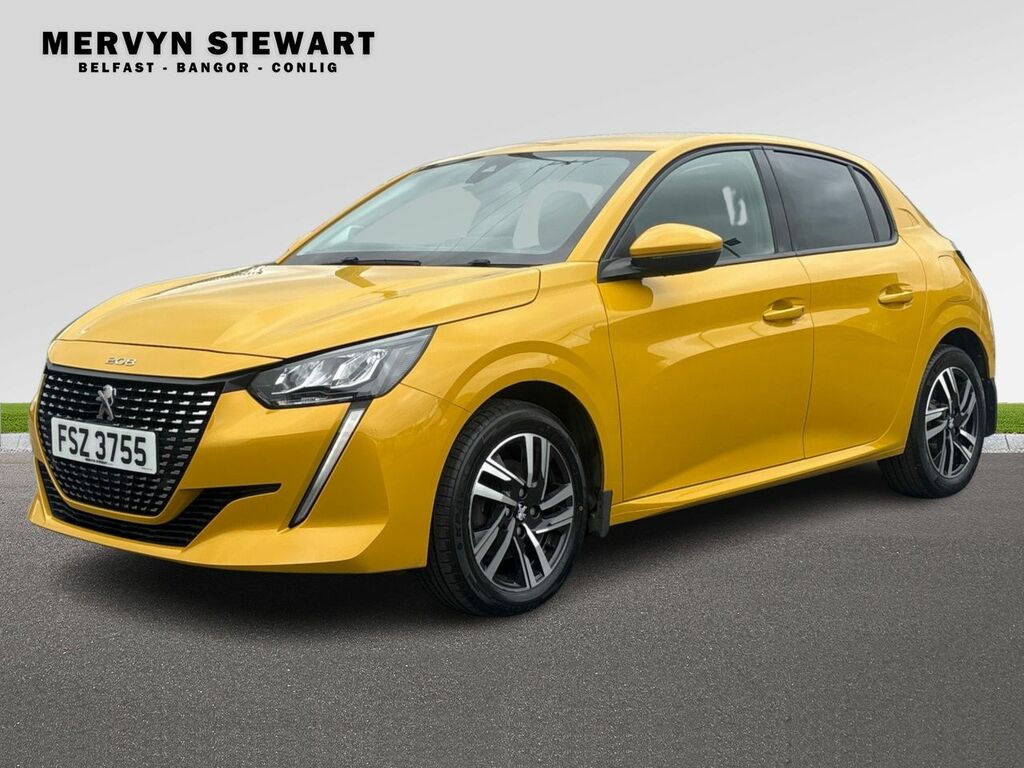 Peugeot 208 Allure Puretech Ss FSZ3755 Yellow #4
