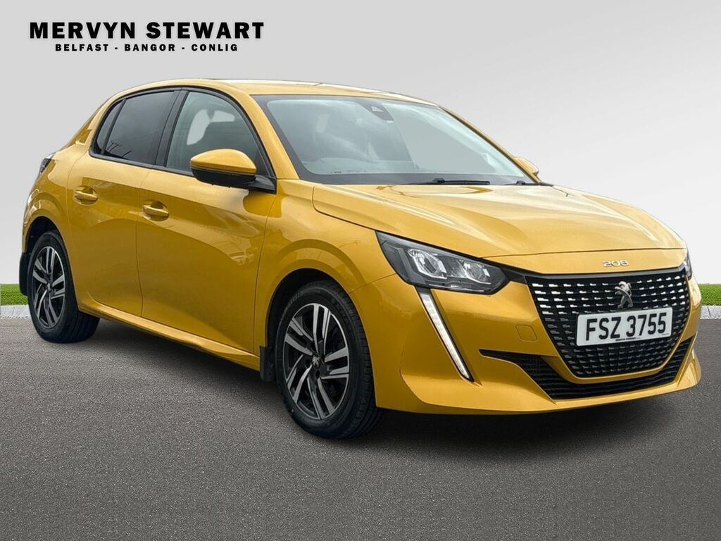 Peugeot 208 Allure Puretech Ss Yellow