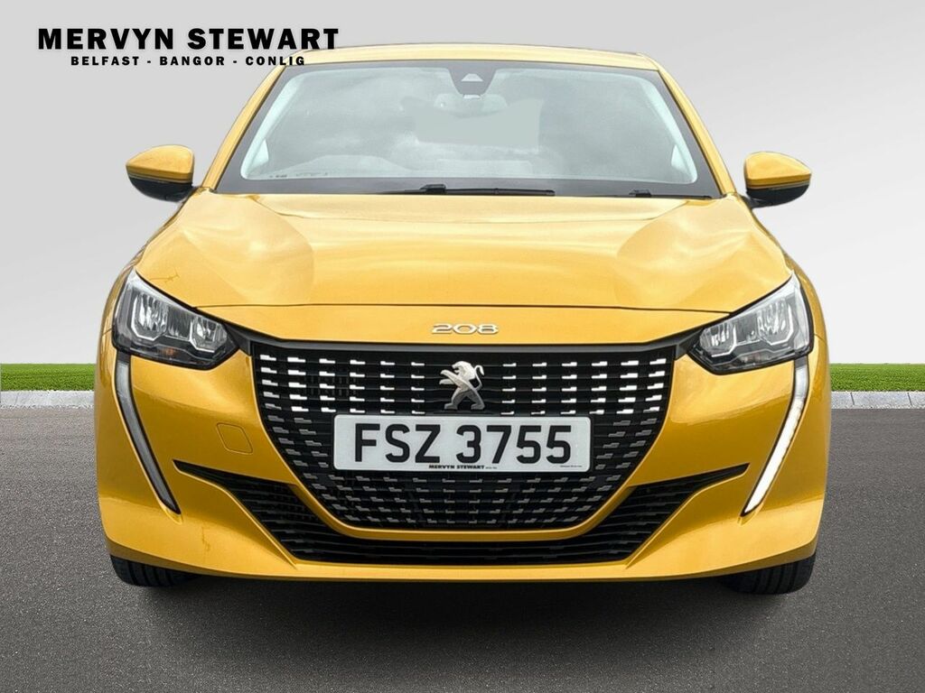 Peugeot 208 Allure Puretech Ss FSZ3755 Yellow #3