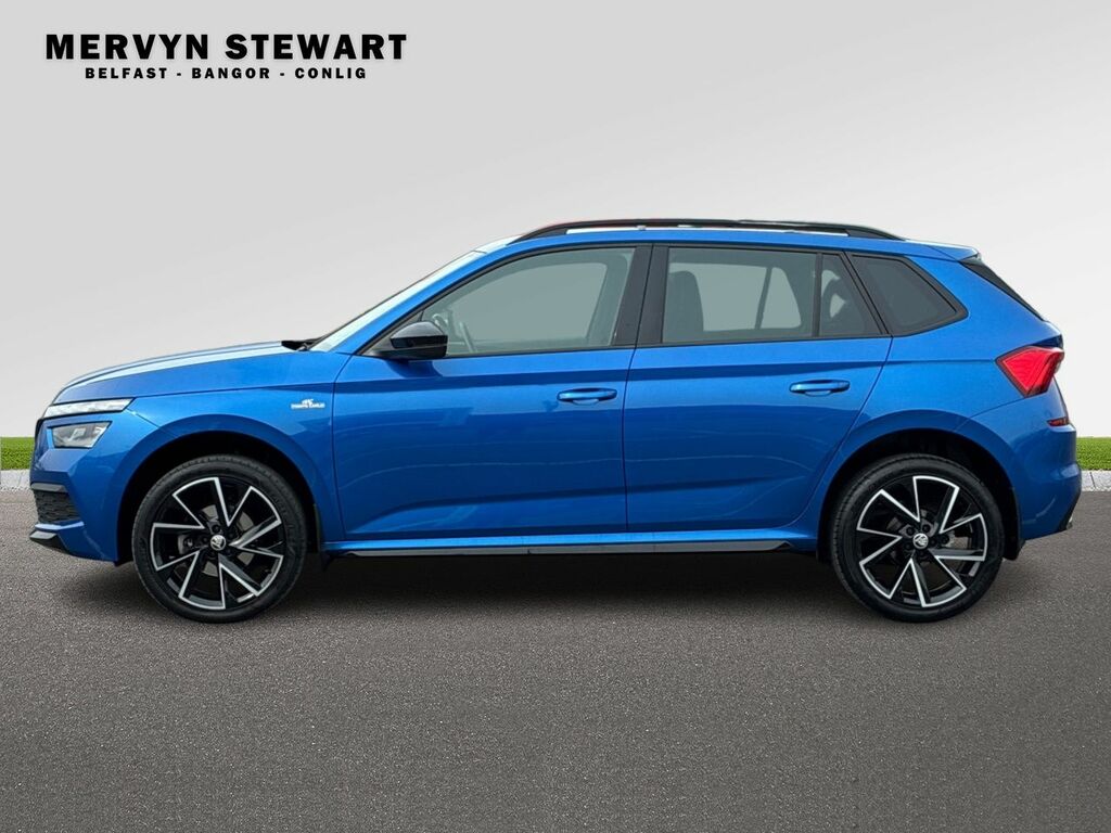 Skoda Kamiq Monte Carlo 1.0 Tsi 110 Ps 6G Man 2023 AMZ9559 Blue #5