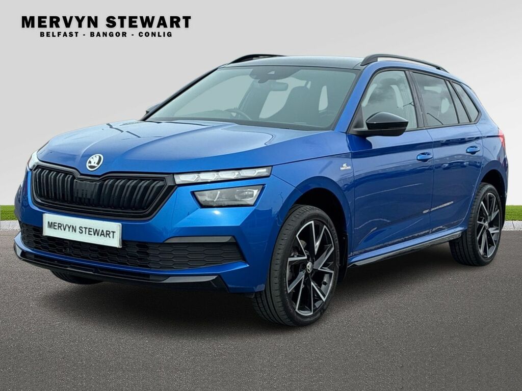 Skoda Kamiq Monte Carlo 1.0 Tsi 110 Ps 6G Man 2023 AMZ9559 Blue #4