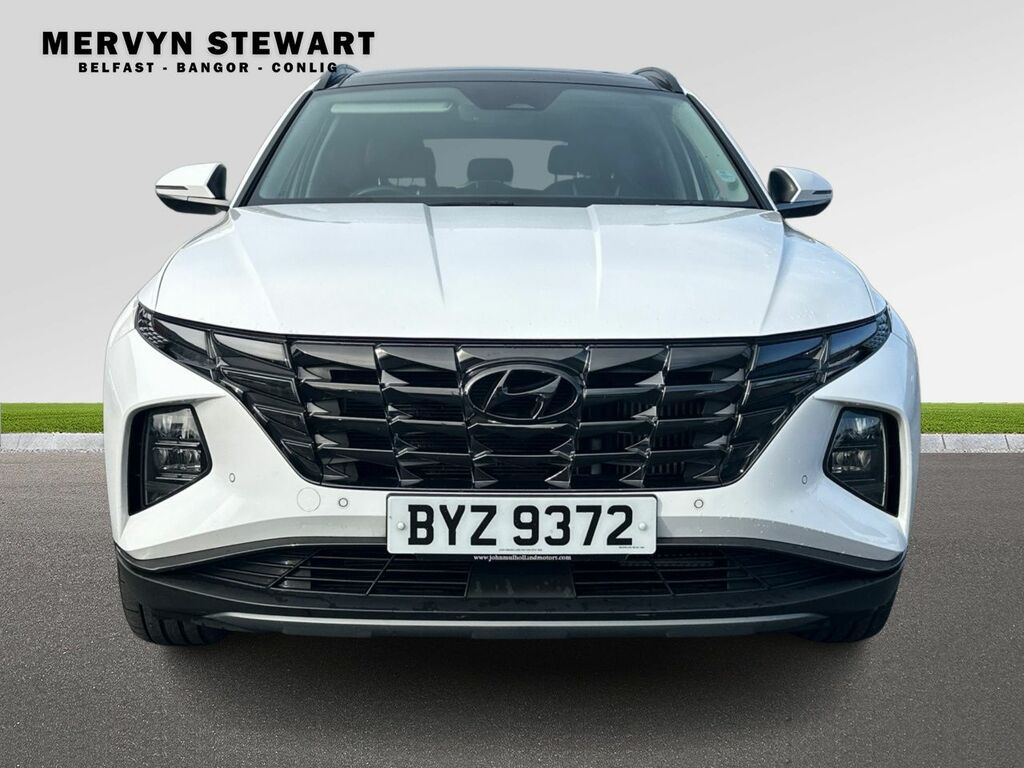 Hyundai Tucson Ultimate T-gdi BYZ9372 White #2