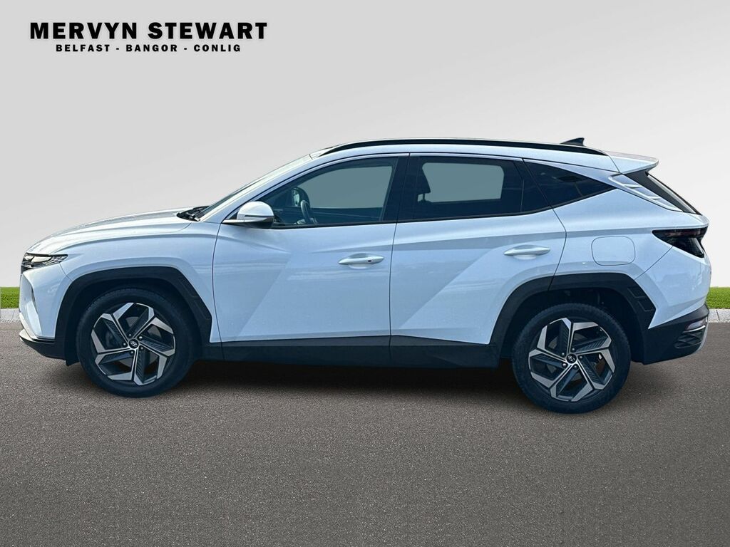 Hyundai Tucson Ultimate T-gdi BYZ9372 White #4