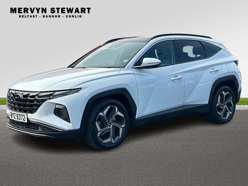 Hyundai Tucson Ultimate T-gdi BYZ9372 White #3